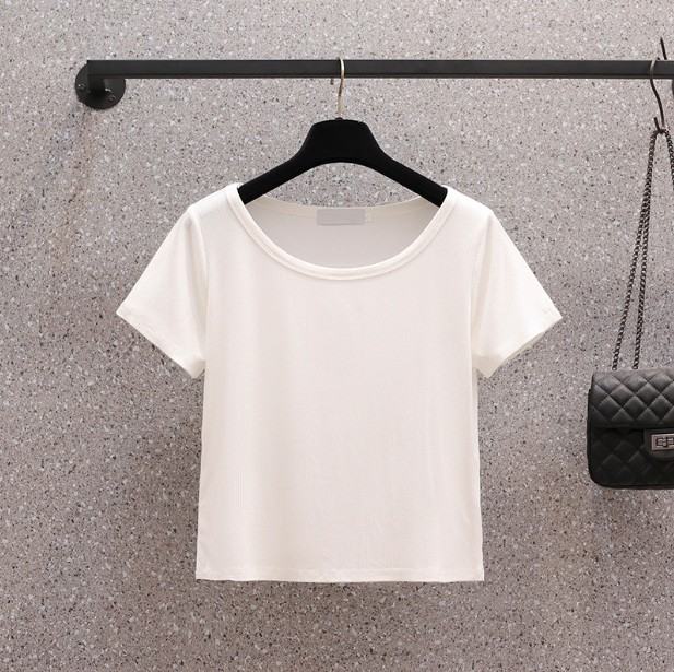 ホワイト/Tシャツ/单品